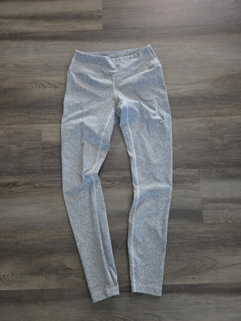 No Bull Heathered Gray Leggings Activewear Yoga Womens Sz S